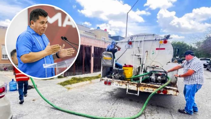 Reconoce titular de SIMAS vacaciones en plena crisis de agua en Piedras Negras