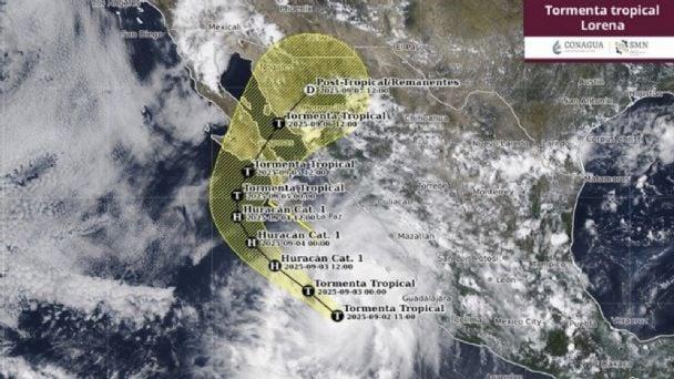 Lorena se convierte en huracán ¿Dónde y cuándo impactará?