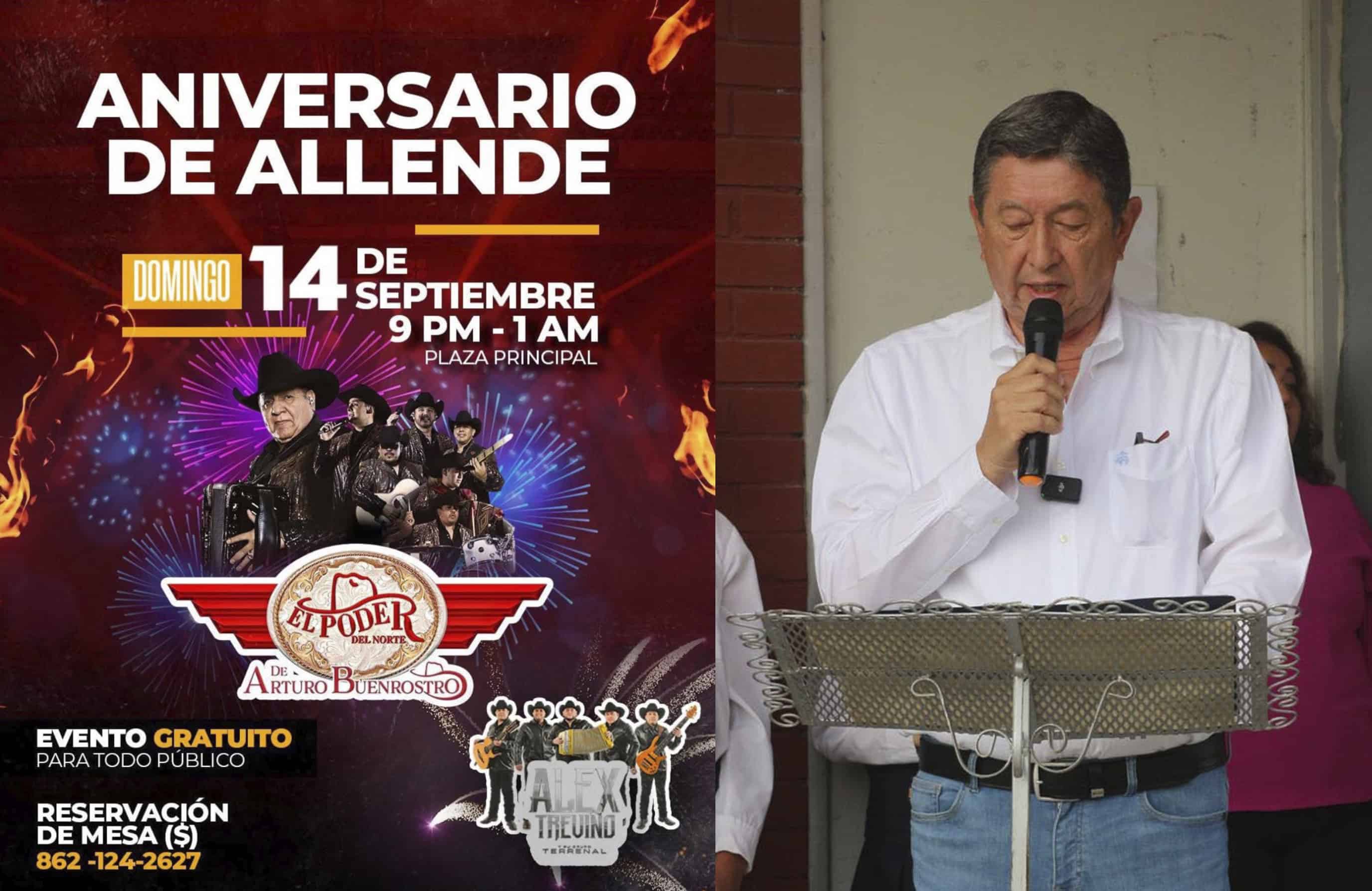 Polémica en Allende por cobro de mesas VIP en festejos patrios