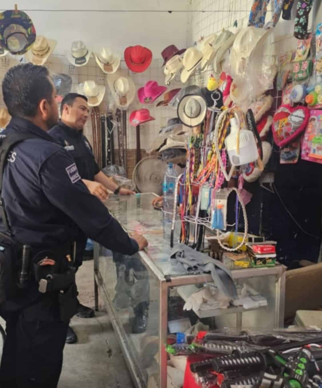 Estrategia Comercio Seguro fortalece seguridad en establecimientos de Múzquiz