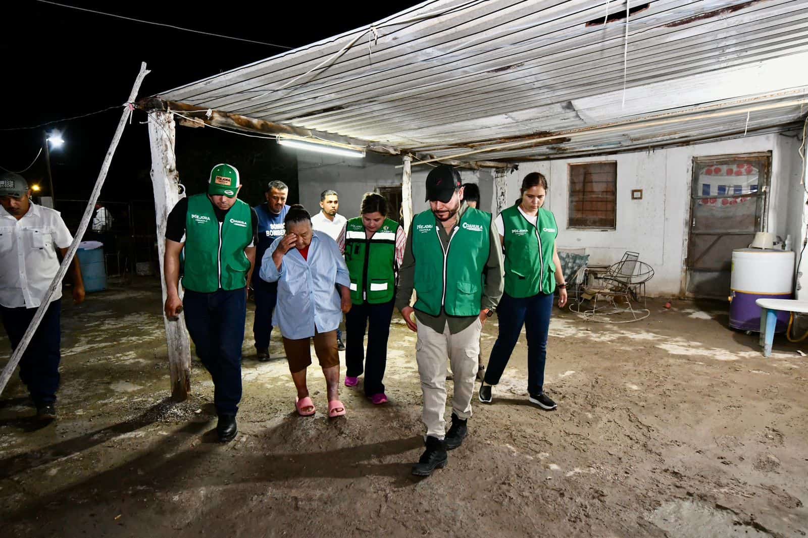 Apoyo a familias afectadas por desbordamiento en Ejido Chulavista
