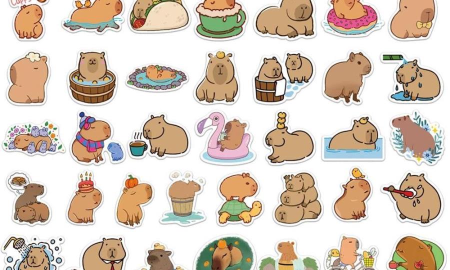 Advertencia por stickers de Capibara inapropiados para niños
