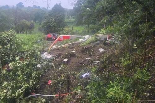 Impacto en Tepetlixpa: Desplome de helicóptero y 2 fallecidos