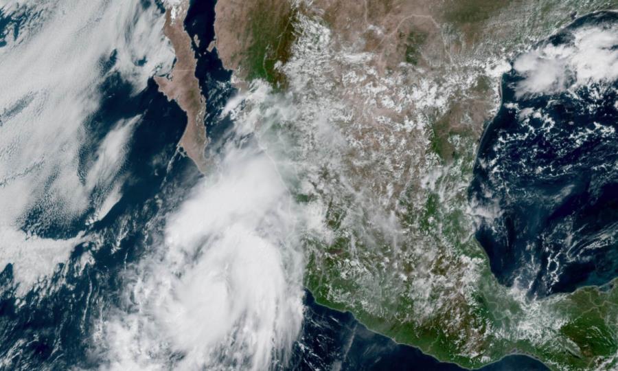 Impacto de Lorena en Baja California Sur