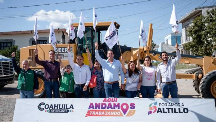 Javier Díaz González coordina obras sociales en Saltillo con apoyo del Gobernador