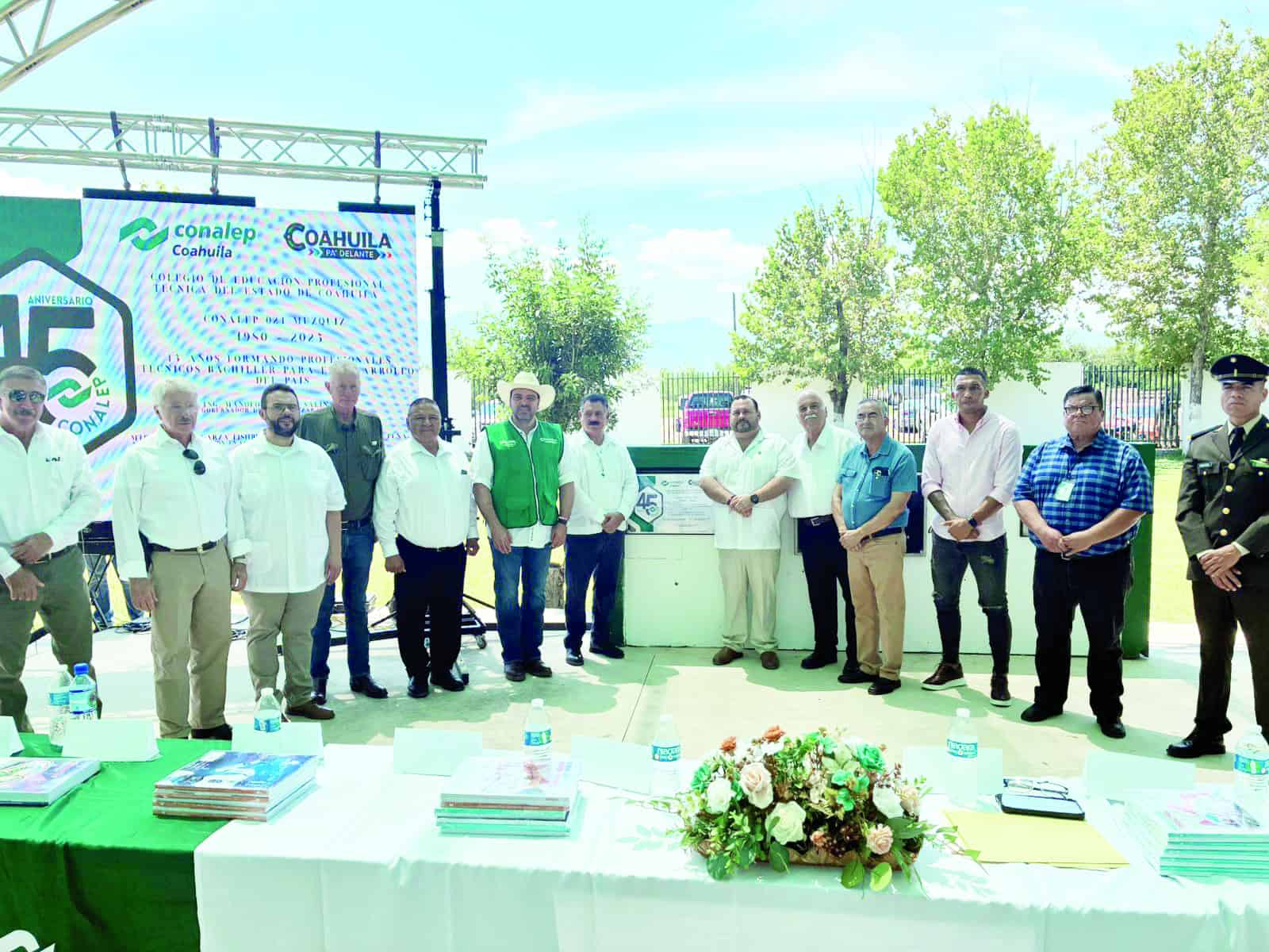Conmemoración del 45 Aniversario en Conalep