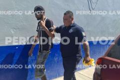 Hombre detenido por alteración del orden público