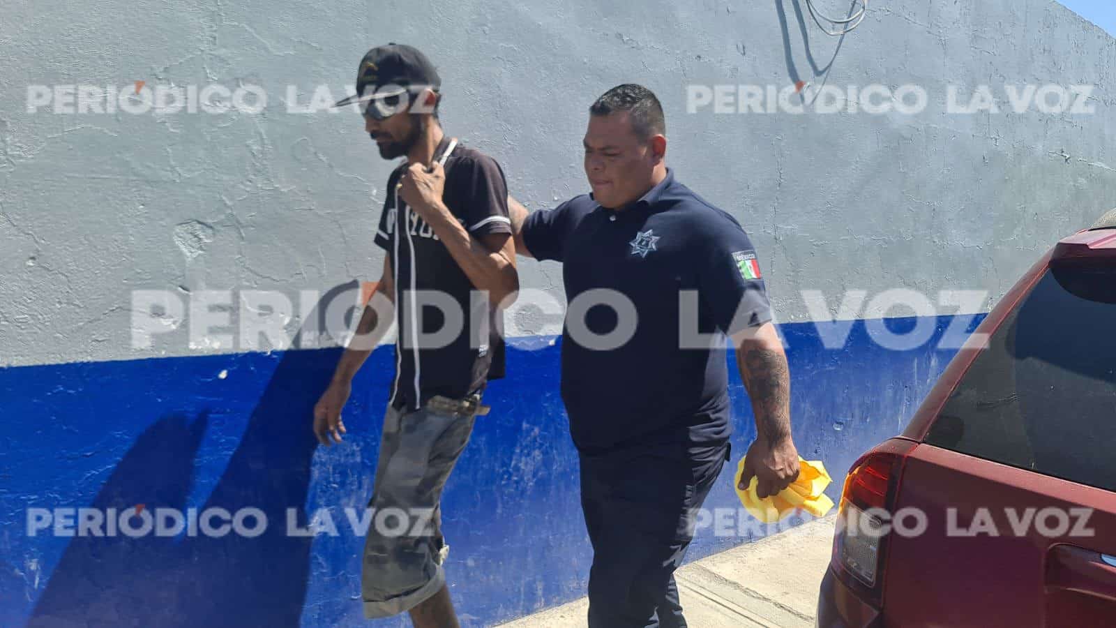Hombre detenido por alteración del orden público