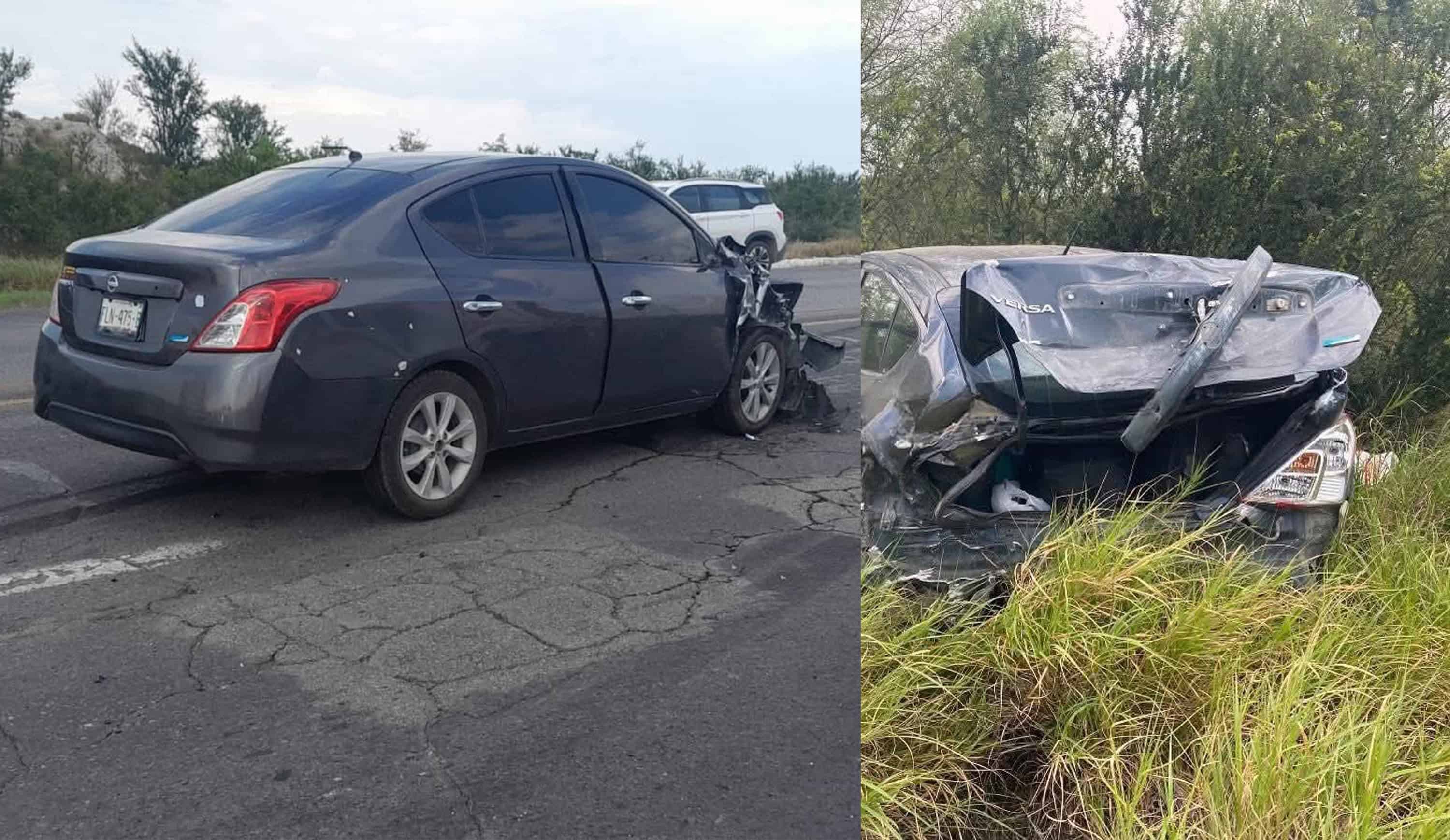 Accidente en la carretera 57 deja un lesionado en Las Capillas de Cloete