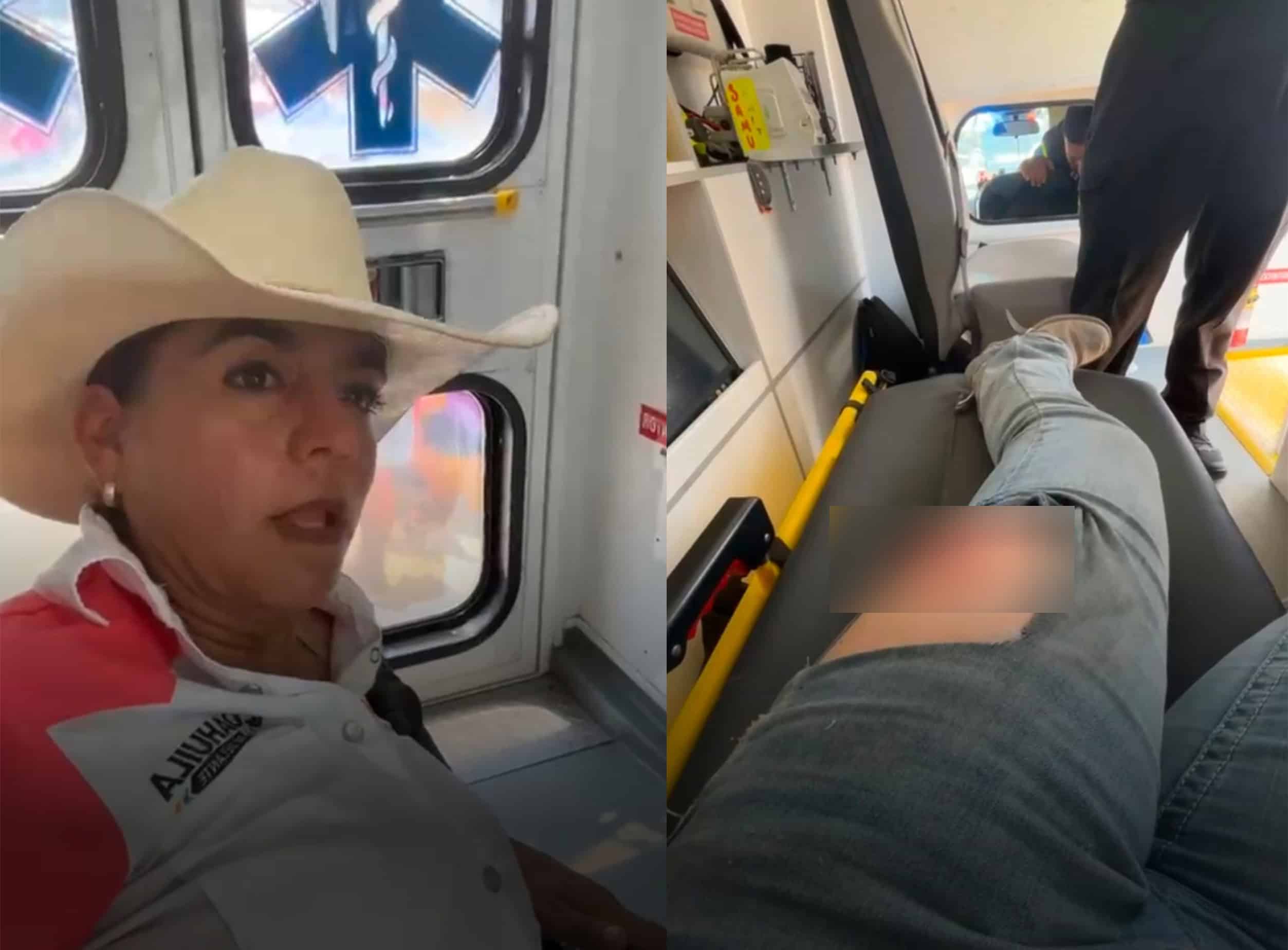 Presidenta de cabalgantes resulta herida por mordedura de caballo