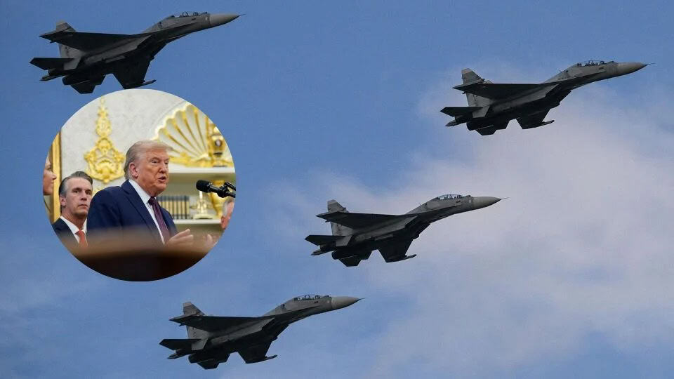Trump amenaza con derribar aviones venezolanos en el Caribe