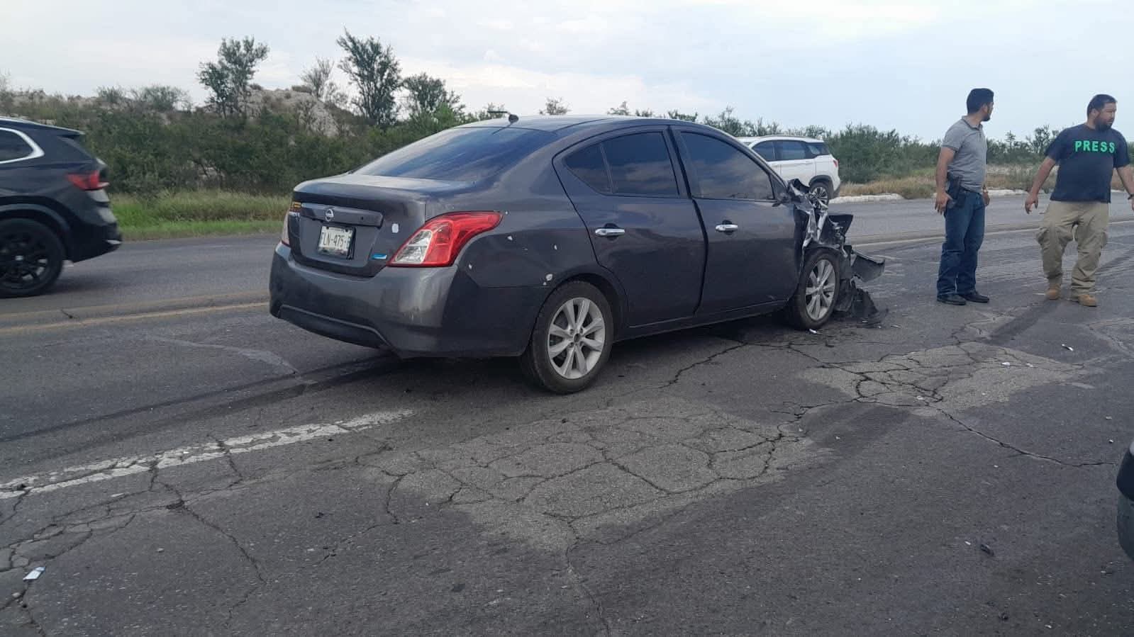 Accidente en la carretera 57 deja un lesionado en Las Capillas de Cloete