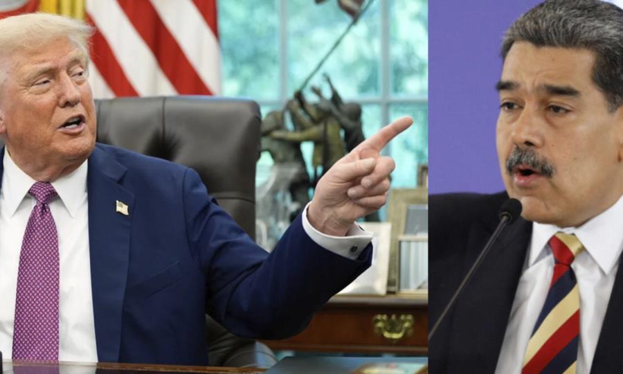 Presidente Trump advierte a Maduro tras incidentes con aviones venezolanos