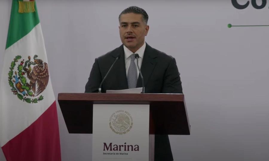 Colaboración Semar destaca en operativo que culmina con detención de vicealmirante