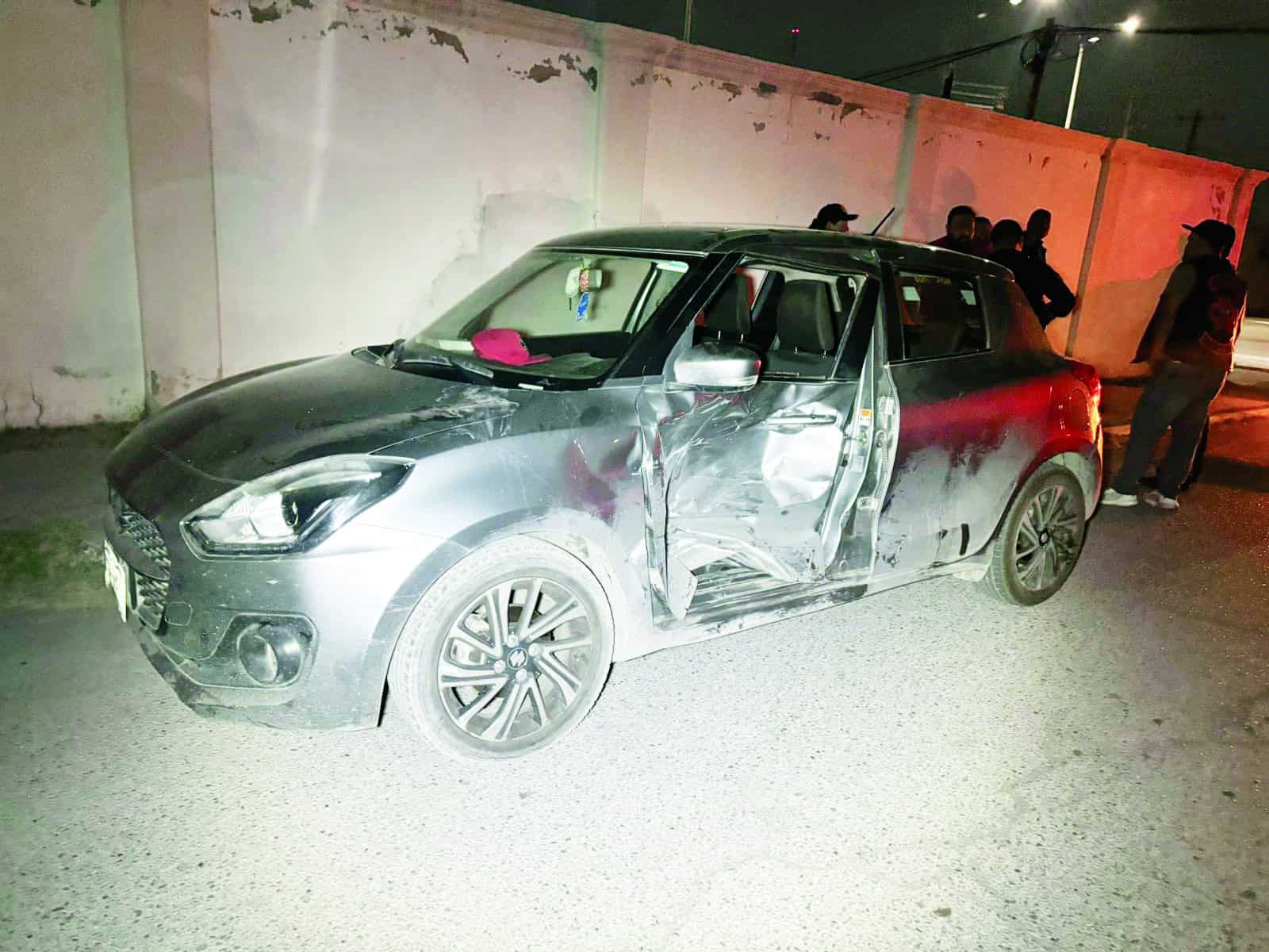 Accidente vial en Juárez por maniobra indebida