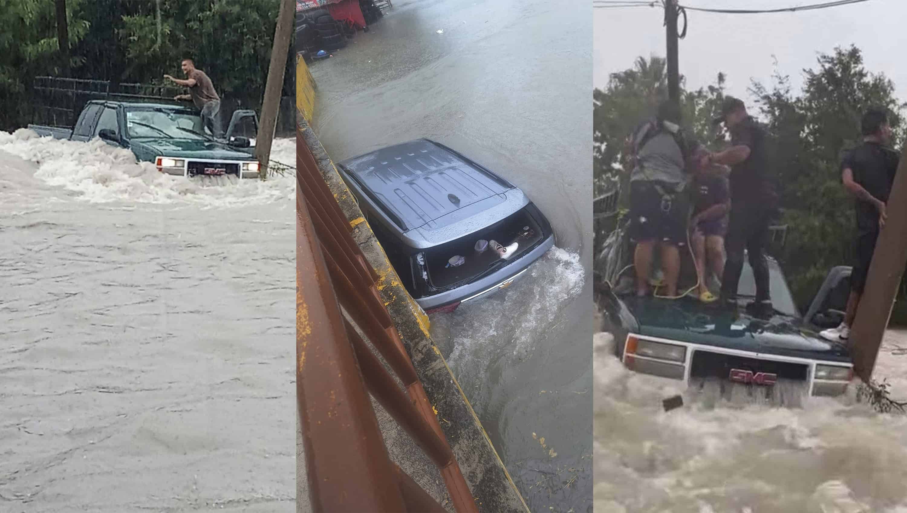 Tormenta deja inundaciones y vehículos arrastrados en Piedras Negras