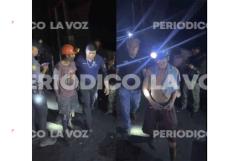 Rescatados sanos y salvos todos los mineros atrapados en mina de Sabinas