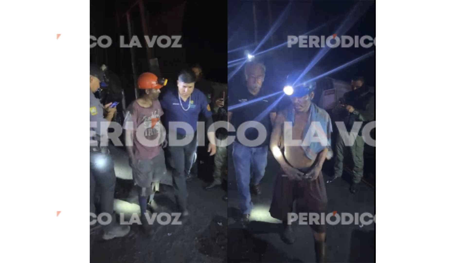Rescatados sanos y salvos todos los mineros atrapados en mina de Sabinas