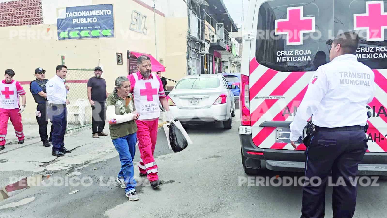 Investigación en curso tras accidente de mujer mayor en Monclova