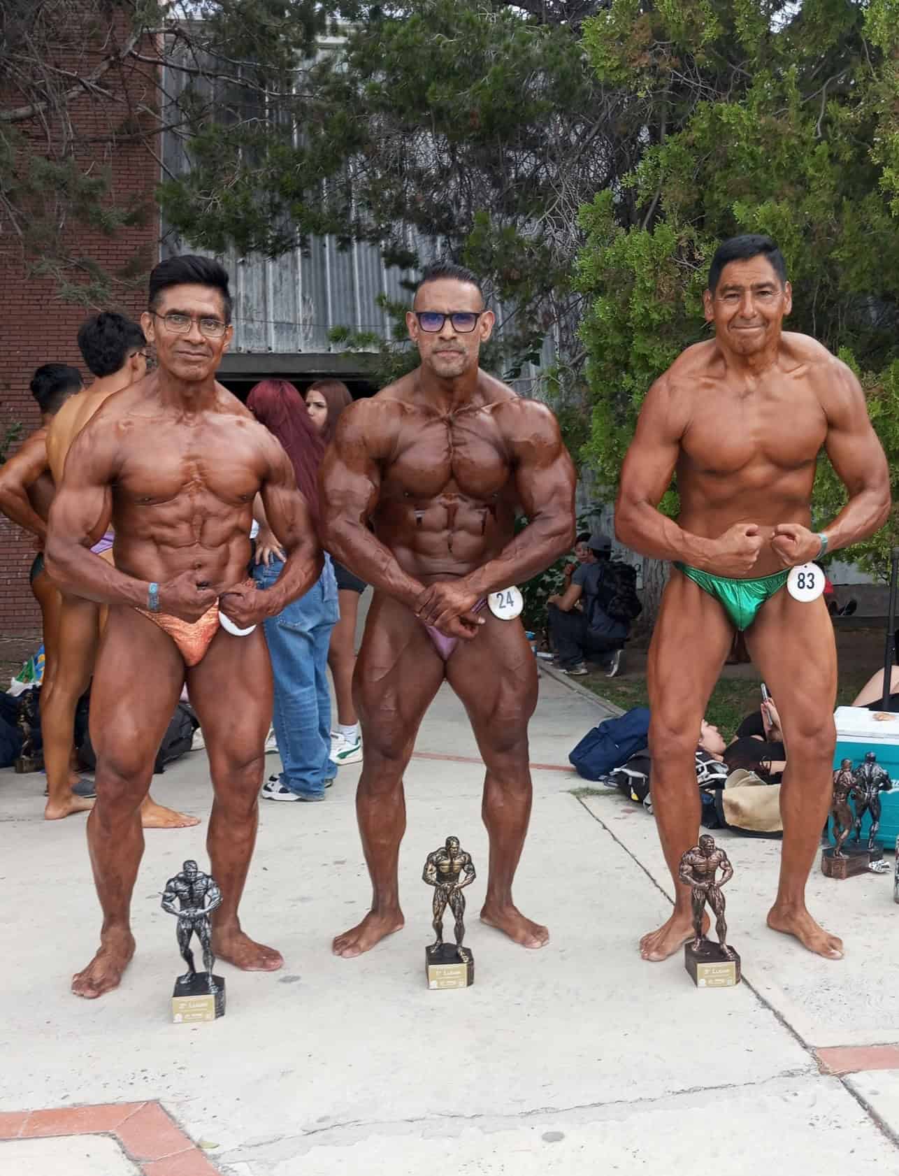 Atleta Emilio García Hernández destaca en competencia de fisicoculturismo