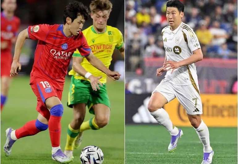 Son Heung-min y Lee Kang-in: estrellas en duelo contra México