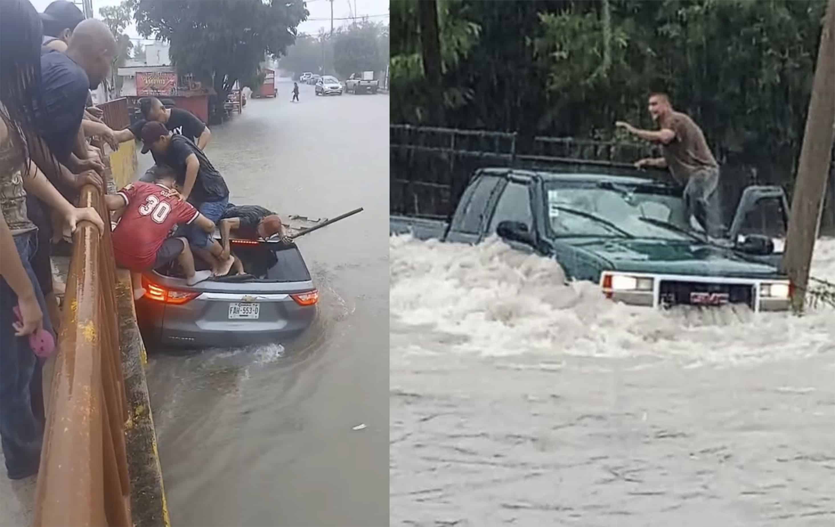EL SALDO: Más de 100 casas dañadas y vehículos varados tras lluvias en Piedras Negras