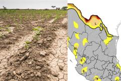 Piedras Negras avanza a categoría “anormalmente seco” en el Monitor de Sequía de México