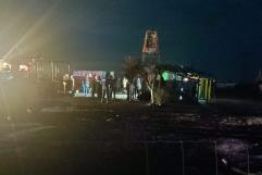 Exitoso rescate de trabajadores atrapados en mina de carbón en Sabinas