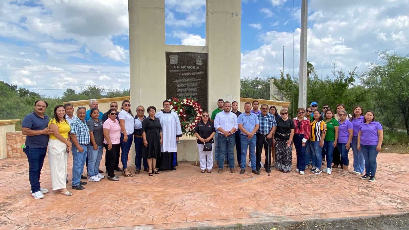 Memorial en Coahuila: Recordando a las víctimas de la explosión en Ejido Celemania