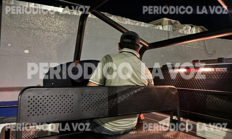 Hombre detenido por agredir a pareja frente a hijos en Monclova