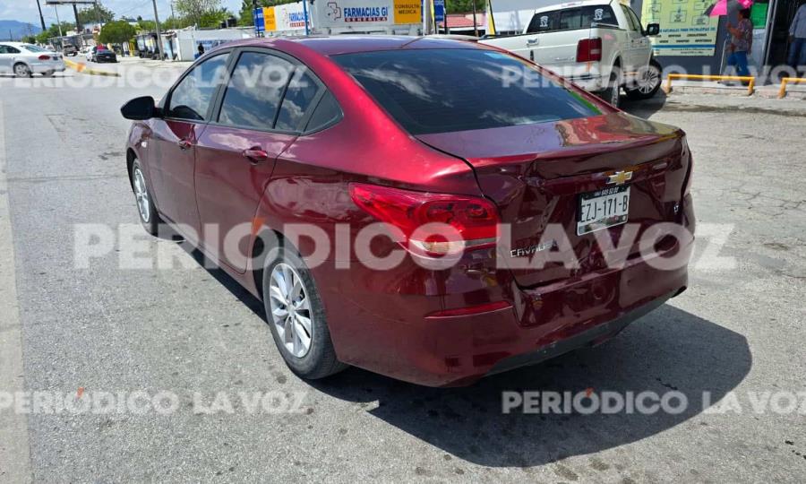 Choque Vehicular en Coahuila: Camioneta Chirey vs Chevrolet Cavalier