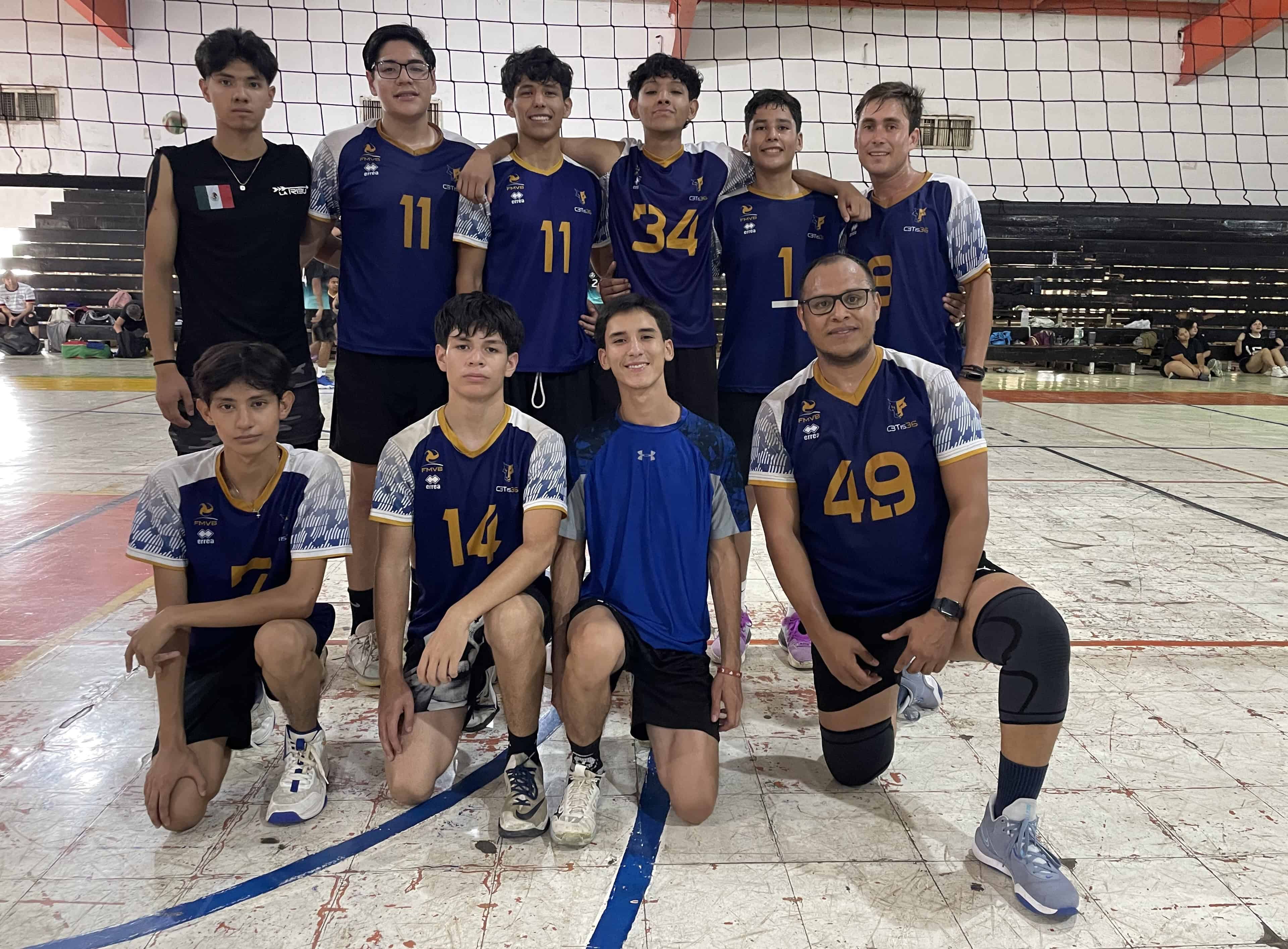 Cerberos remontan y vencen a LVM en voleibol masculino