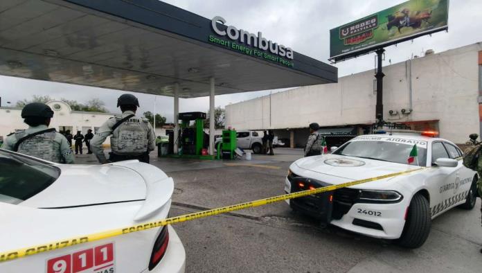 Cateo en gasolinera de Saltillo por autoridades federales
