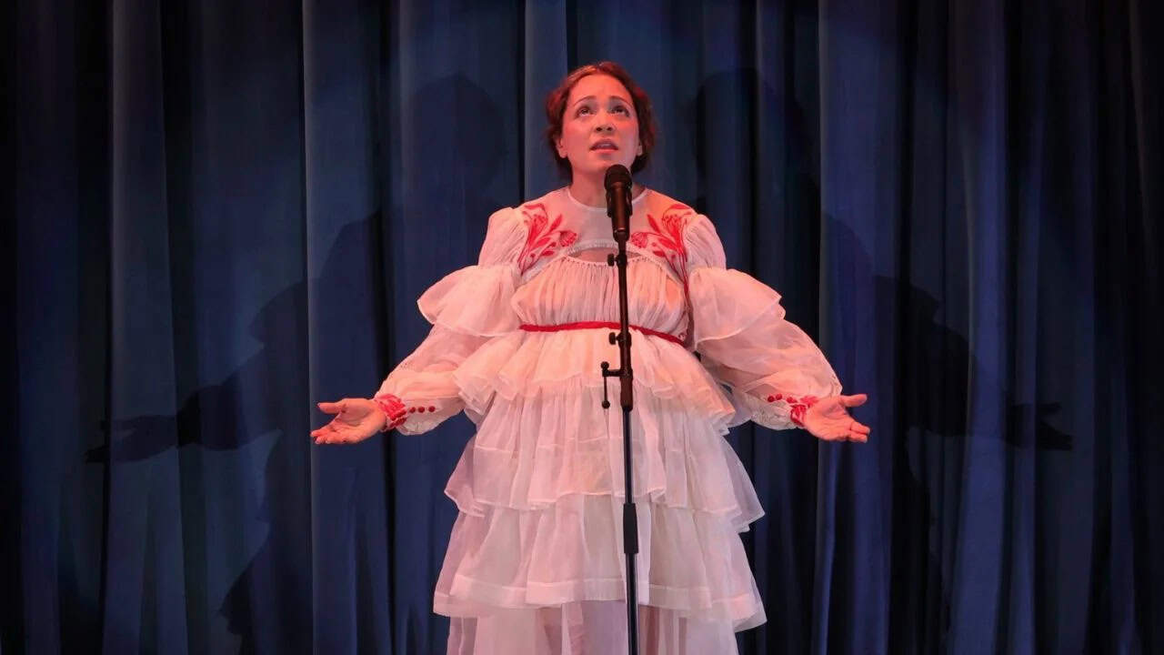 Natalia Lafourcade celebra embarazo en un emotivo concierto
