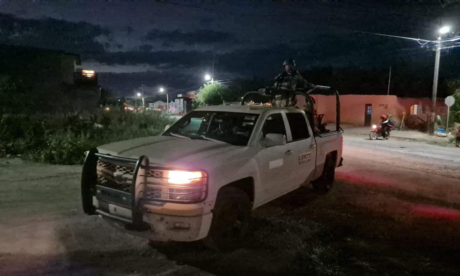 Operativo de seguridad en Sarabia tras cateo en domicilio de Sabinas