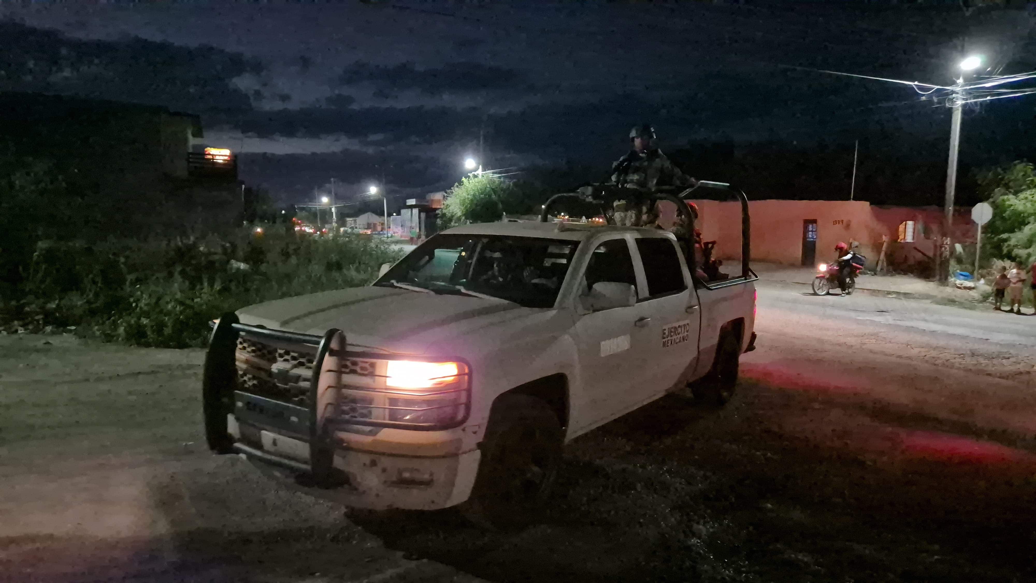 Operativo de seguridad en Sarabia tras cateo en domicilio de Sabinas