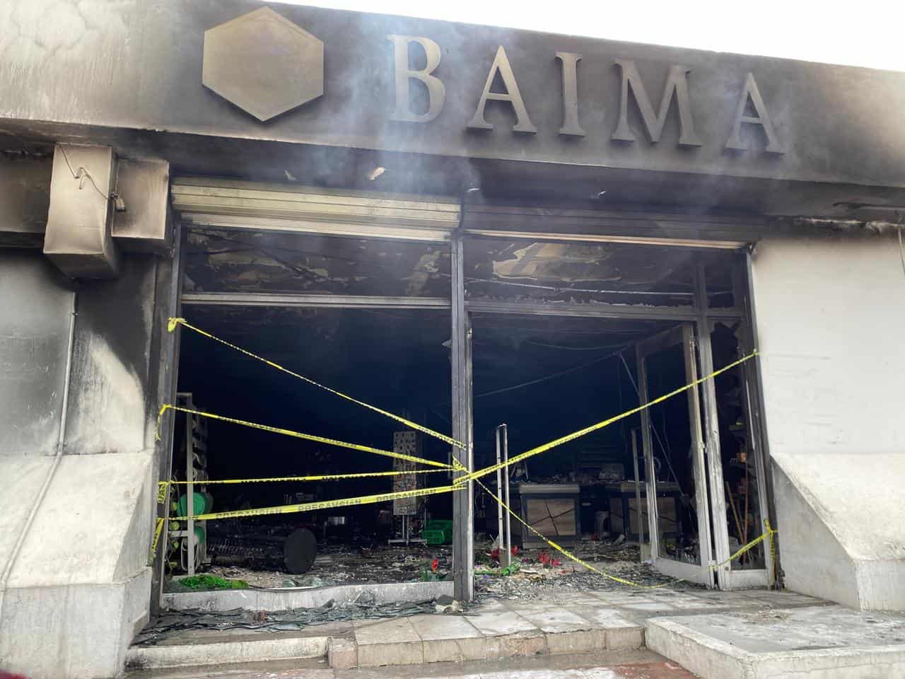 Medidas de seguridad en negocios de Monclova tras incendio