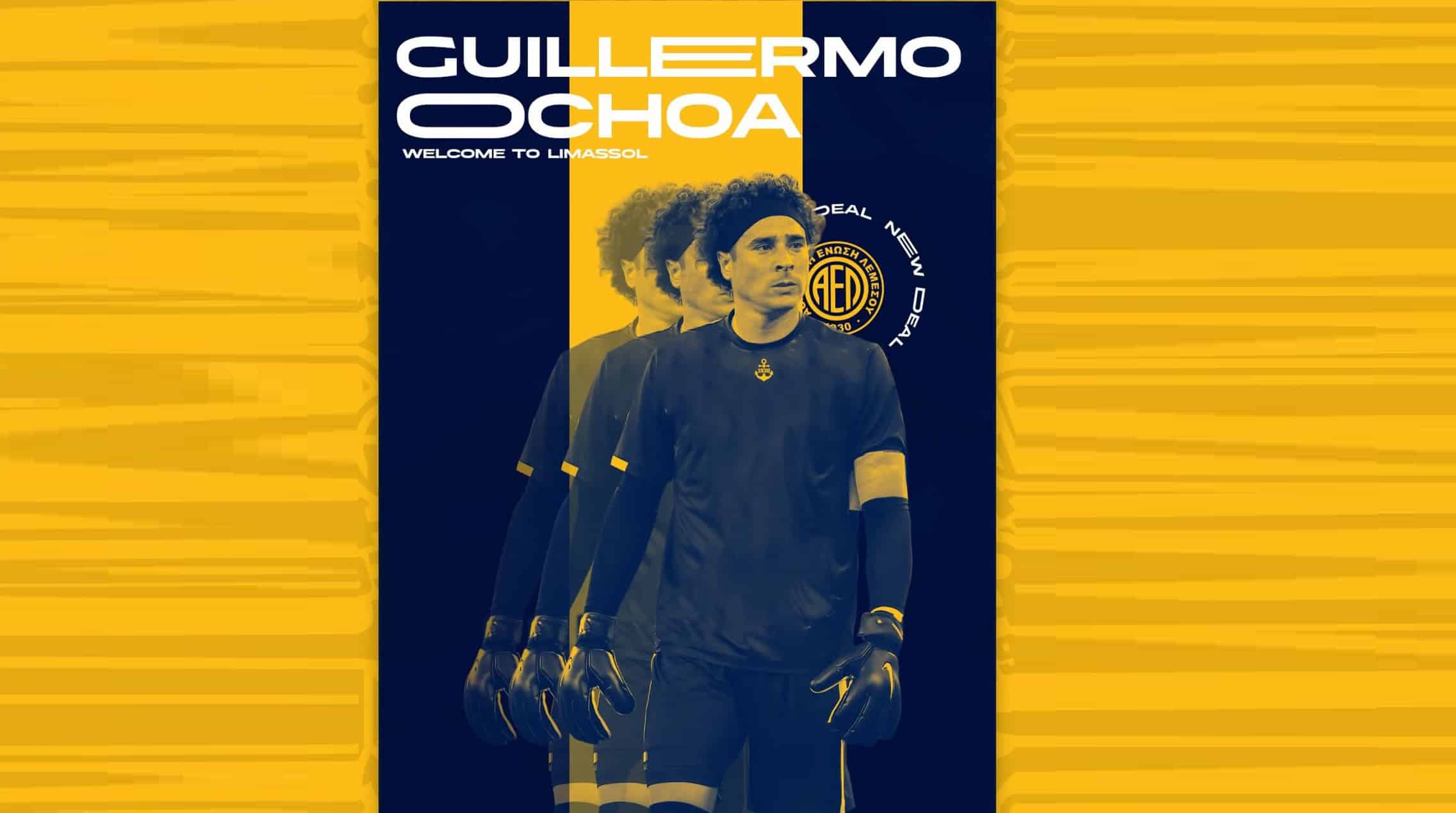 Memo Ochoa firma con el AEL Limassol de Chipre y continúa su aventura europea