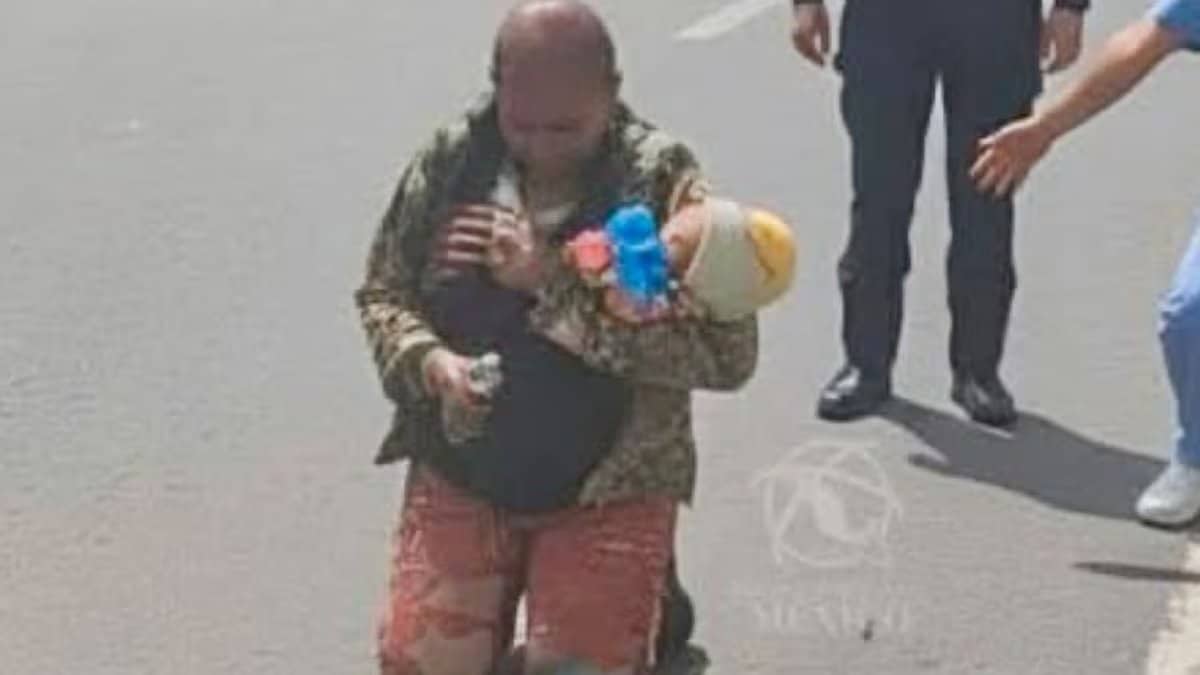 Abuelita protege a su nieta en explosión de pipa en Iztapalapa