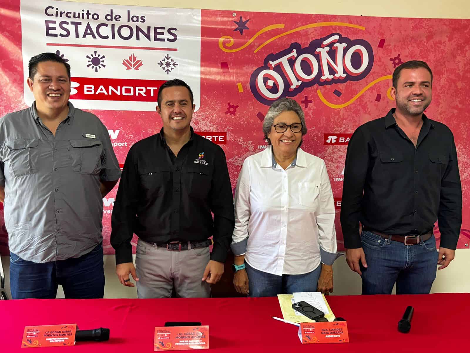 Saltillo será sede de la Carrera 5,10 y 15K Circuito de las Estaciones. Otoño