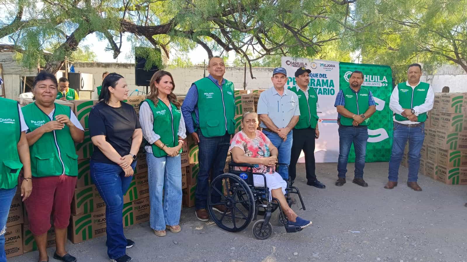 Más de 11,500 familias beneficiadas con el Programa Despensón en Coahuila