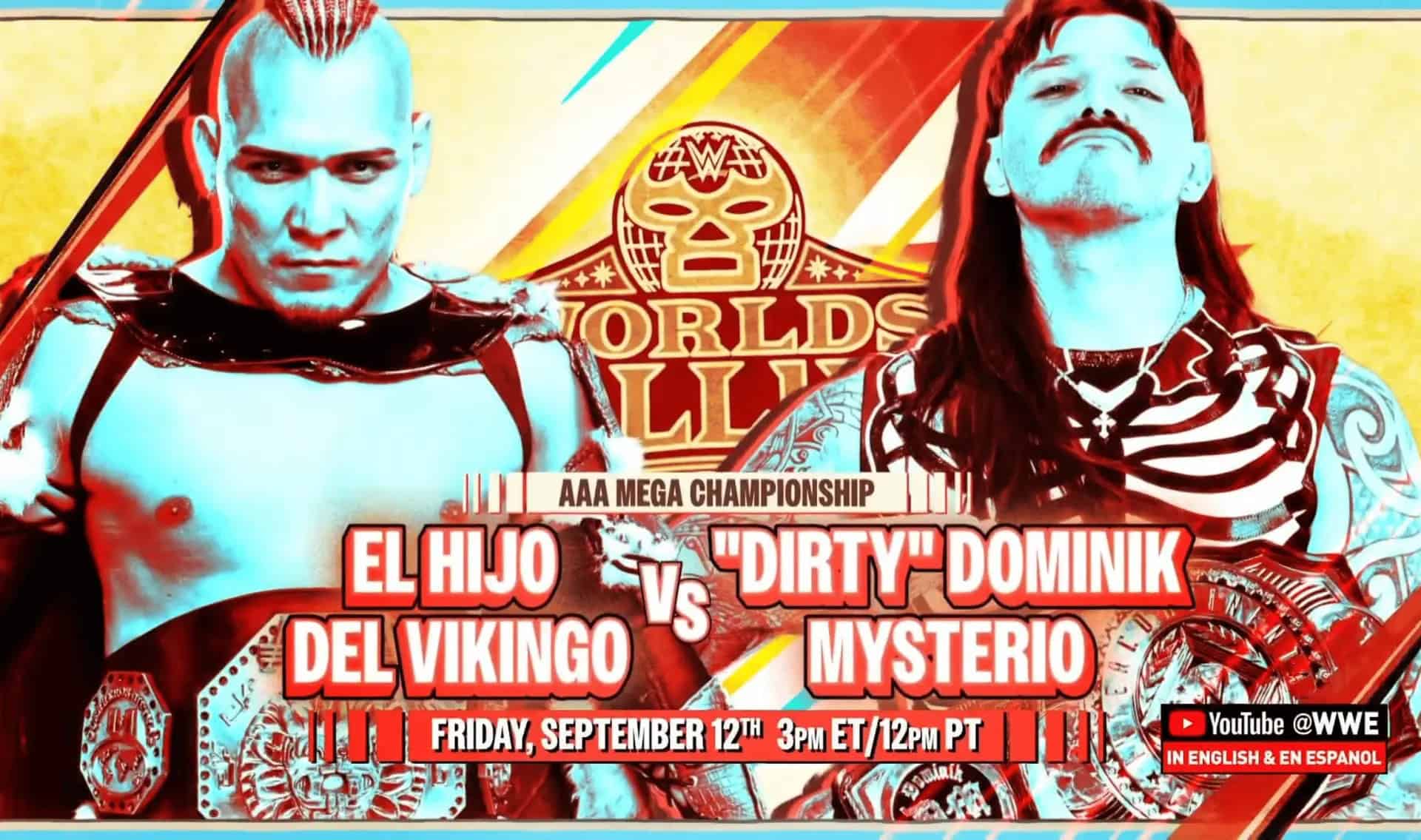 ¿Dónde ver HOY Worlds Collide? Fecha, hora y cartelera del gran evento de WWE y AAA