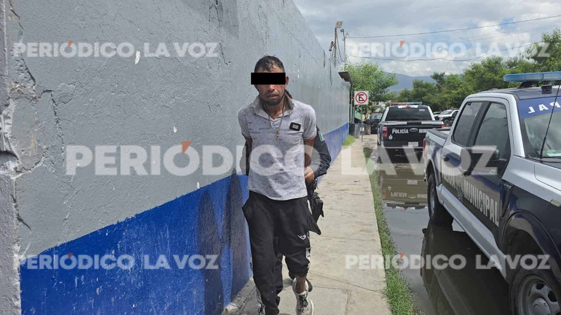 Detenido por Policía Municipal presunto ladrón en Monclova