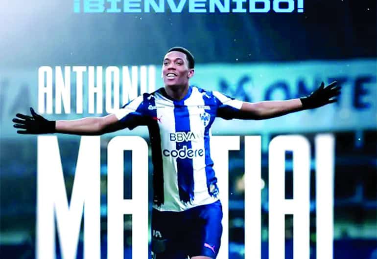 Rayados de Monterrey confirman fichaje de Anthony Martial