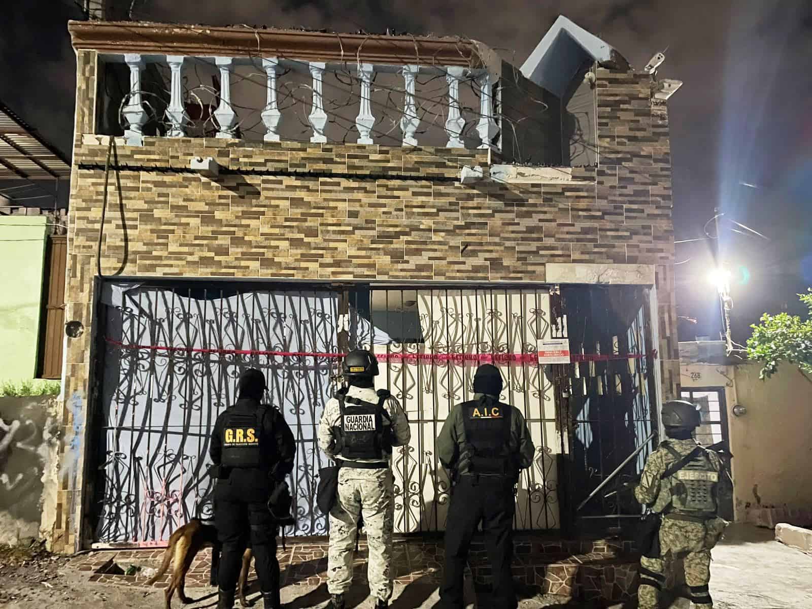 Cateo de drogas en Saltillo: Narcóticos asegurados y detenidos