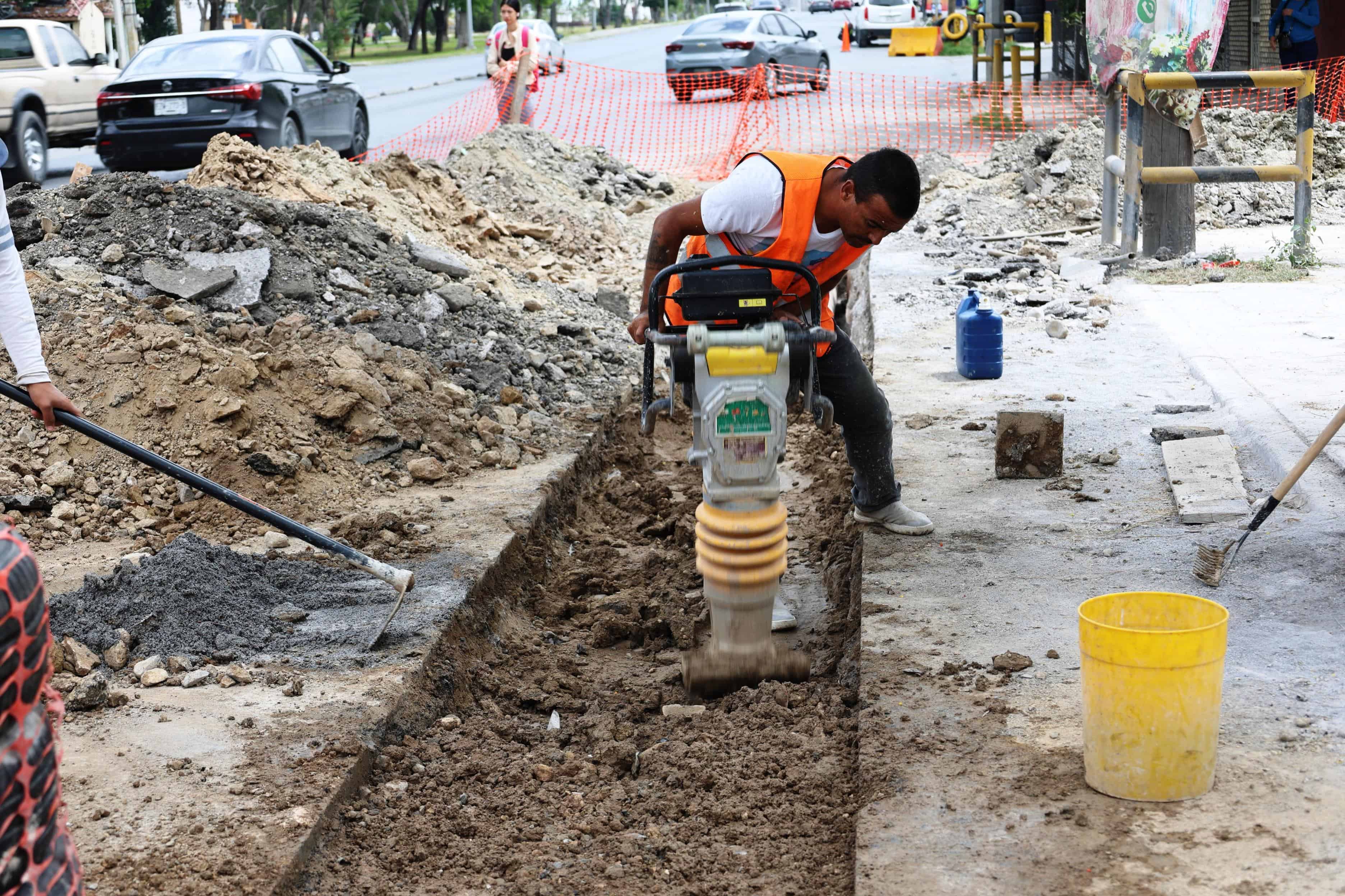 Vecinos de Saltillo agradecen la construcción del sistema pluvial