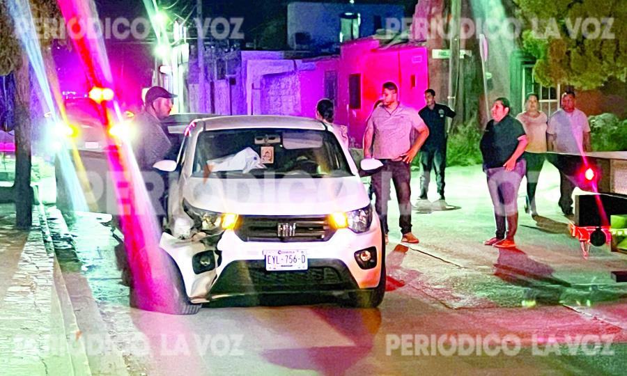 Choque sin heridos en Monclova durante fiesta de 15 años