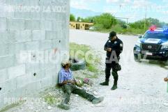 Intervención policial por individuo ebrio en Castaños