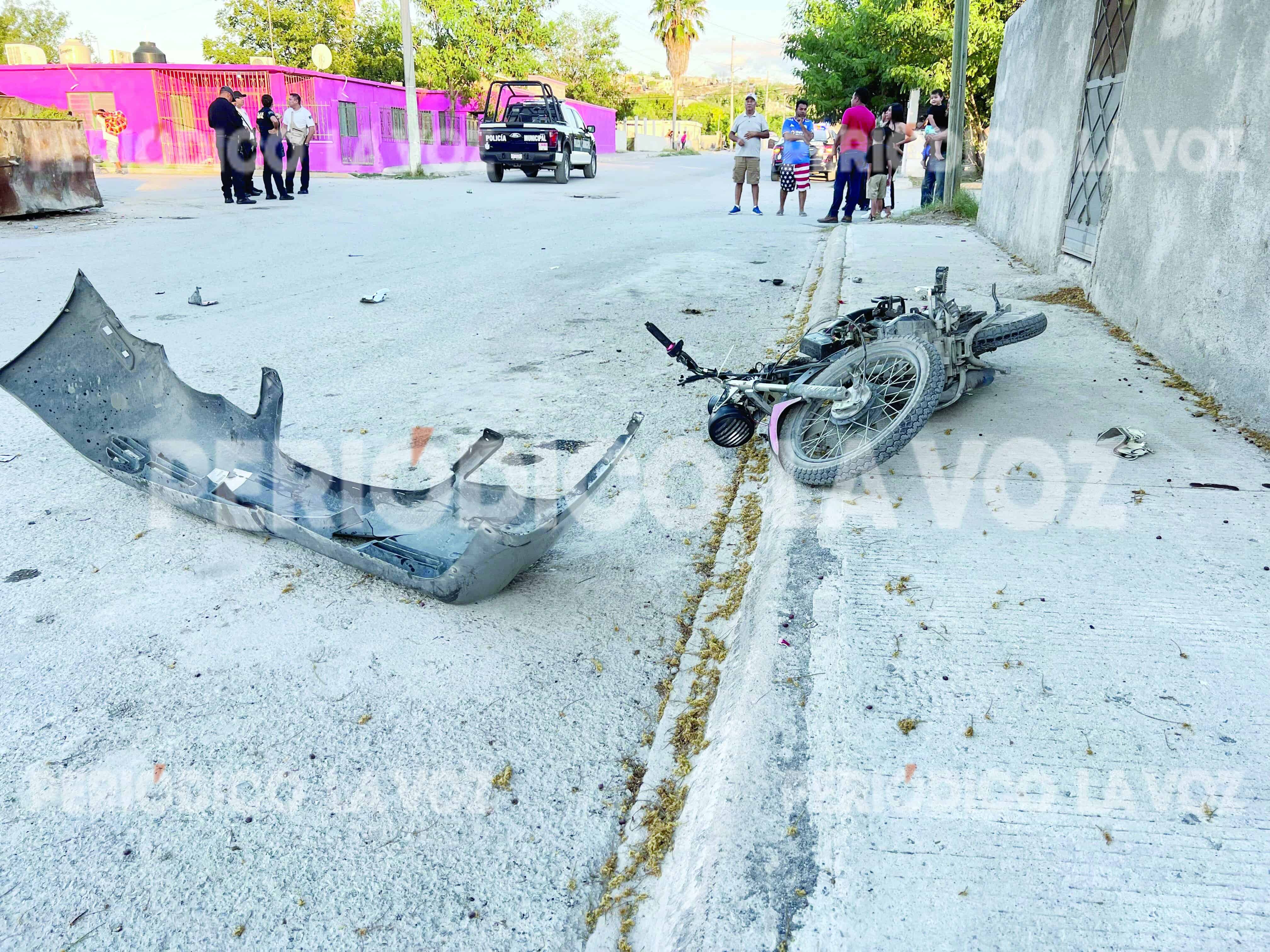 Accidente Vehicular Deja Dos Menores Lesionados en Monclova
