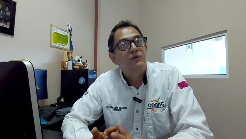 Felipe Ramos Villalobos destaca importancia del entorno académico en Colegio de Bachilleres Coahuila